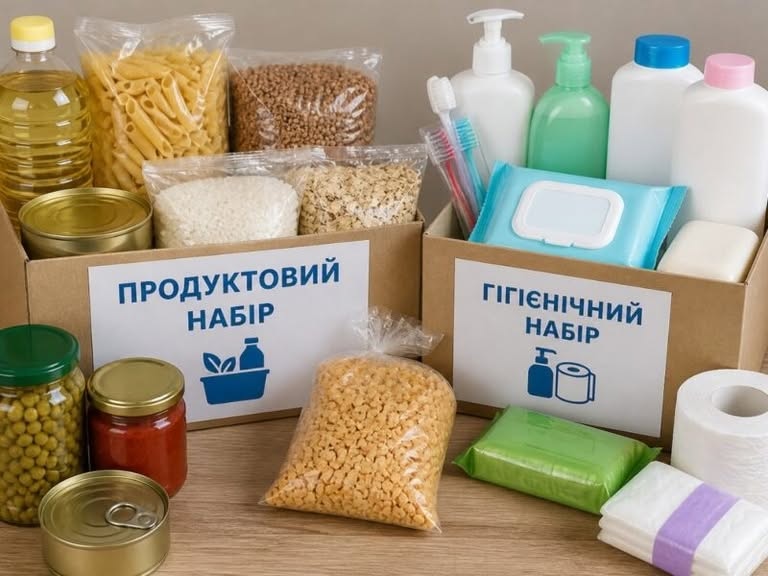 Розпочинається видача продуктових та гігієнічних наборів для мешканців громади