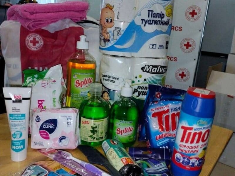 Відбудеться видача гігієнічних наборів для вразливих категорій населення від Червоного Хреста